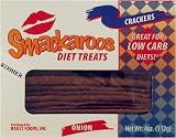 Smackaroos Diet Treats Onion Low Carb Crackers