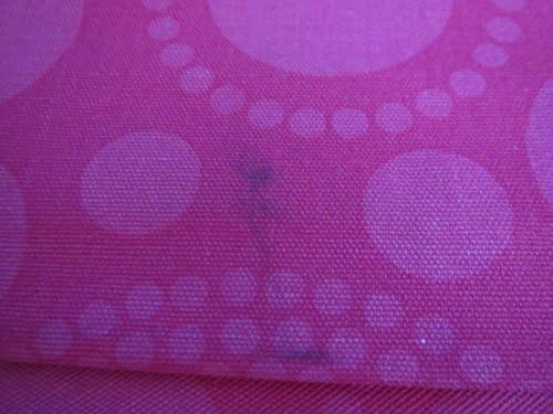 Defective Thirty One bags Zipper Pouch pink Circle Spirals