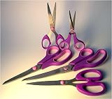 Comfort Grip Scissors- Set of Five