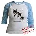 I Love My Alaskan Malamute Dog Jr. Raglan by CafePress