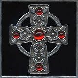 Black Celtic Cross Decorative Magnet