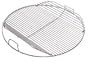 Weber 70615 Hinged Cooking Grate, Replacement Grate for Weber's One-Touch, Master-Touch, Bar-B-Kettle and Performer grills