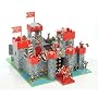 Large Wooden Lion Heart Castle
