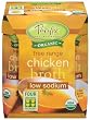 Pacific Natural Foods Organic Low-sodiumchicken Broth, 4-Count, 8-Ounce Cartons (Pack of 6)