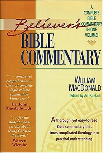 Believer's Bible Commentary under Commentaries in The Books Store