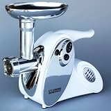 THE FORCE 1200W ELECTRIC MEAT GRINDER WITH SAUSAGE STUFFER and KUBBE ATTACHMENT by 