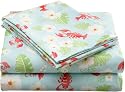 Tommy Hilfiger Coral Springs Lobster 4-Piece Sheet Set, Queen