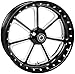 Roland Sands Design Contrast Cut Diesel Front Wheel, 21&Prime, x 2.15&Prime, 1211-7103R-DIE-BM
