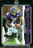 2008 Press Pass NFL Card # 70 Chris Johnson RB ECU - Collegiate Leaders - Rookie Insert Football Card in Protective Screw Down Display Case