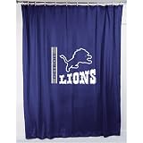 Sports Coverage Detroit Lions Shower Curtain