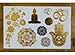 Yoga Metallic Gold & Silver Temporary Tattoo Set - Metallic Mandalas, Shiva, Hamsa, Aum - 2 Sheets, 18 Total Semi-Permanent Tattoos - Custom Flash Tattoos