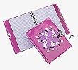 Peace Sign Secret Diary- With Lock and Key