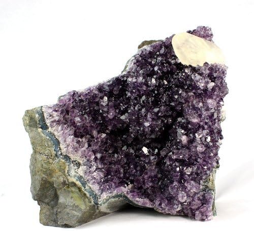 Crystal Allies Specimens: Natural Amethyst Quartz Crystal Cluster from Uruguay w/ Natural Edges - Choose You Size