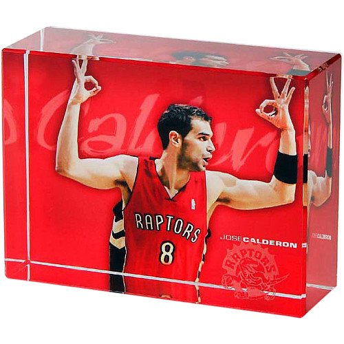 NBA Toronto Raptors Jose Calderon Action Image Block