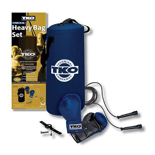 TKO 25 lb. Kids Heavy Bag Boxing Set