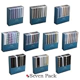YEC01 Seven Piece In Present Box Y&G 100 Cotton MenS Handkerchiefs Japanese Style- variety of colors