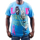 CHRISITAN AUDIGIER Ed Hardy Rose Peace Mens T-Shirt