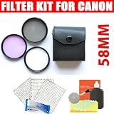 3Pcs Filter Kit Including PL UV FD For The FujiFilm Finepix HS20 EXR Digital Camera