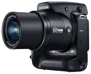 Samsung WB2200F 16.3MP CMOS Smart WiFi & NFC Digital Camera with 60x Optical  Zoom, 3.0