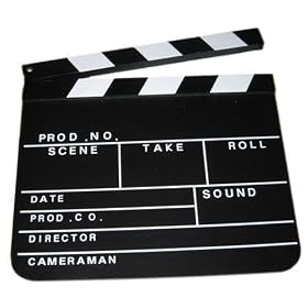 Film Industry Clapperboard