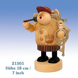 Christmas Smoker - Woodsman (7 inches)
