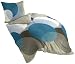 Produkt-Bild: Bierbaum 6155_10 Mako-Satin Bettw&auml;sche Dessin 135 x 200 cm und 80 x 80 cm, aqua