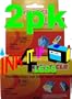 2-pack (1B) T040 (1C) T041 T040120 T041020 Compatible Ink Cartridges for Epson Stylus CX3200 C62.
