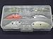 6 Hard Baits Fishing Lures in One Tackle Box Deep Water Crankbait For Bass Fishing C55KB