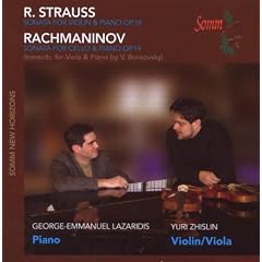 Rachmaninov - Cello Sonata Op 34; Strauss - Violin Sonata Op 18
