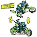 Teenage Mutant Ninja Turtles Mutating Quad Rotor Vehicle with Leonardo Vehicle