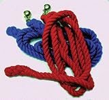 Cotton Horse Lead, 10' Burgundy