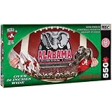 NCAA Alabama Crimson Tide Football Shaped Puzzle