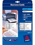 Avery QkClean Laser Business Card 85x54 25 Sheet
