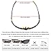 WOLFBIKE UV400 Protection Sports Sunglasses for Cycling Fishing Golf (Sunglasses-Black/White)