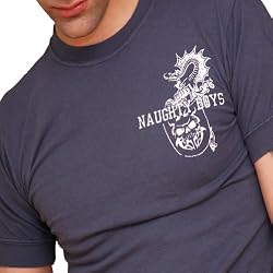 Mens Naughty Boys Forever Graphic Athletic T-Shirt