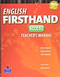 English firsthand. Access, Teacher's manual