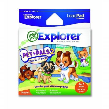 Leap Frog 39087 LeapPad Explorer Learning Game- Pet Pals 2