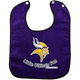 Minnesota Vikings Purple Cotton Baby Bib