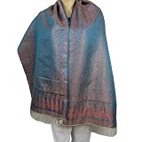 Scarf Shawl Dress in India Silk Brocade Fabrics