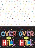 Over the Hill Plastic Table Covers - Tablecloths