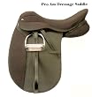 Riviera Pro Am Synthetic Dressage Saddle - Regular Tree