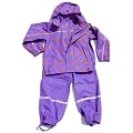Name it Regenanzug / Matschhose Buddelhose Regenjacke / APO dry kids set lila