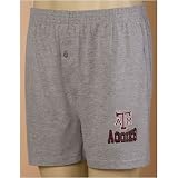 Texas A&M Aggies NCAA Mens Sport Boxer Shorts (Gray)