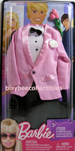Ken Clothes: Fashion Outfit - Pink Tuxedo