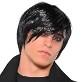 Black Emo Wig