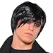 Black Emo Wig