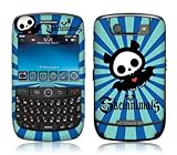 Music Skins MS-SKEL20015 BlackBerry Curve- 8900- Skelanimals- Bat Skin