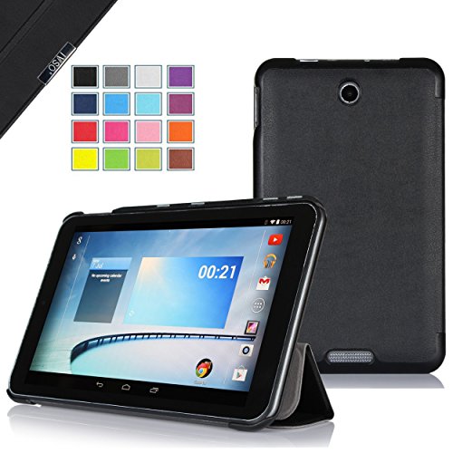 IVSO Hisense Sero 8 Ultra-Thin Lightweight Slim Smart Cover Case -will only fit Hisense Sero 8 Tablet (Black)