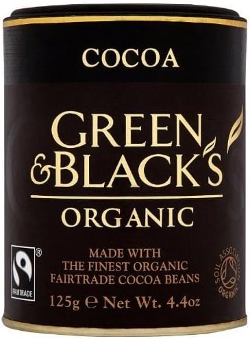 Green and Black's Organic Cocoa 125 g (Pack of 6)