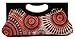 Scarleton Wood Framed Embroidered Clutch H3001